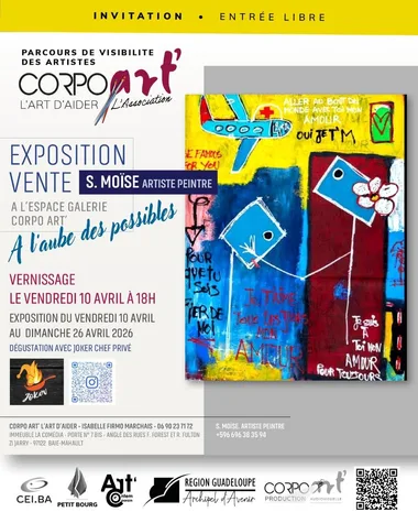 Exposition-vente S. Moïse artiste peintre