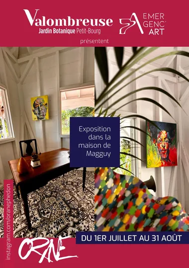 Exposition Orane Phédon dans la maison de Magguy