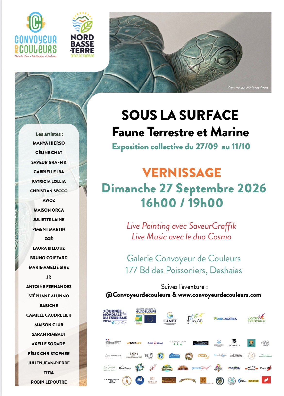Sous la surface terrestre et maritime